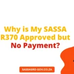 Why is My SASSA R370 Approved but No Payment?